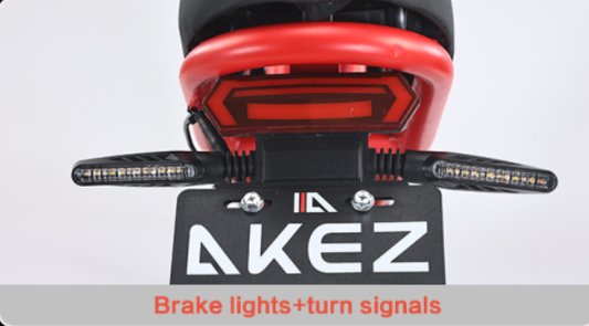 Jaguar 52V and Kingkong 52V Taillight +turning light set