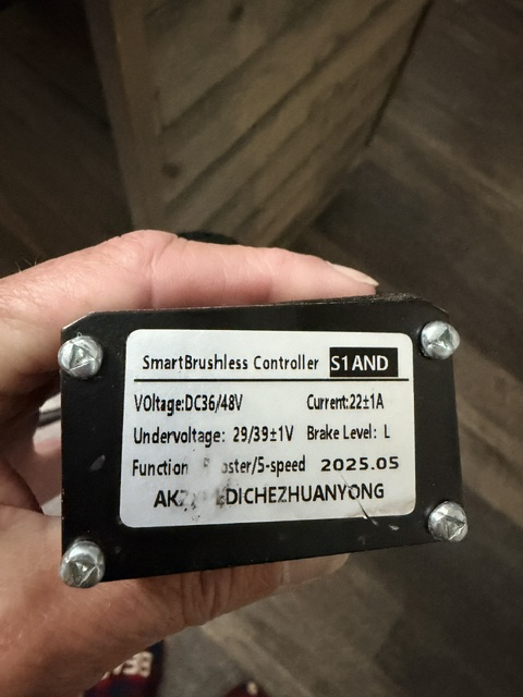 AKEZ S1 / S2 /ZX Waterproof wire 48V 750W Controller
