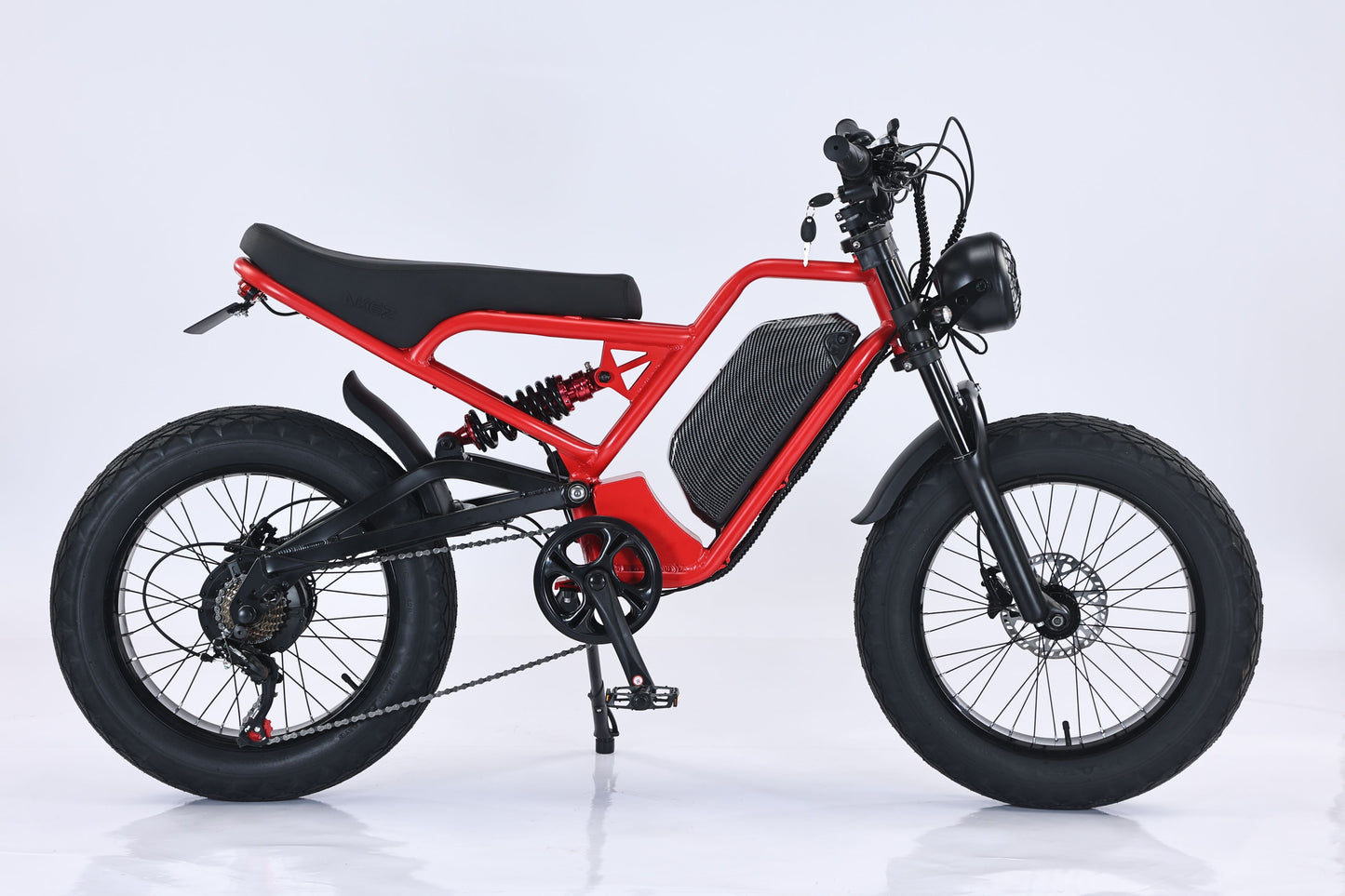 AKEZ Jaguar 48V/52V 1500W Fat Tire E-Bike | 20" Tires, 18AH/25AH