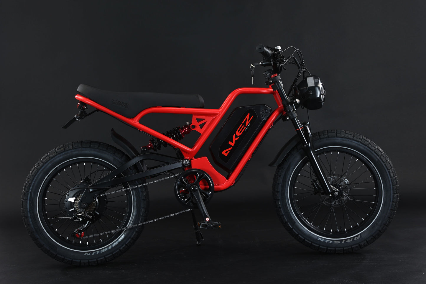 AKEZ Jaguar 48V/52V 1500W Fat Tire E-Bike | 20" Tires, 18AH/25AH
