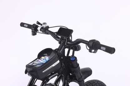 AKEZ V60 60V 2200W Electric Dirt Bike 20" Fat Tire | 140Nm Torque, 42mph+