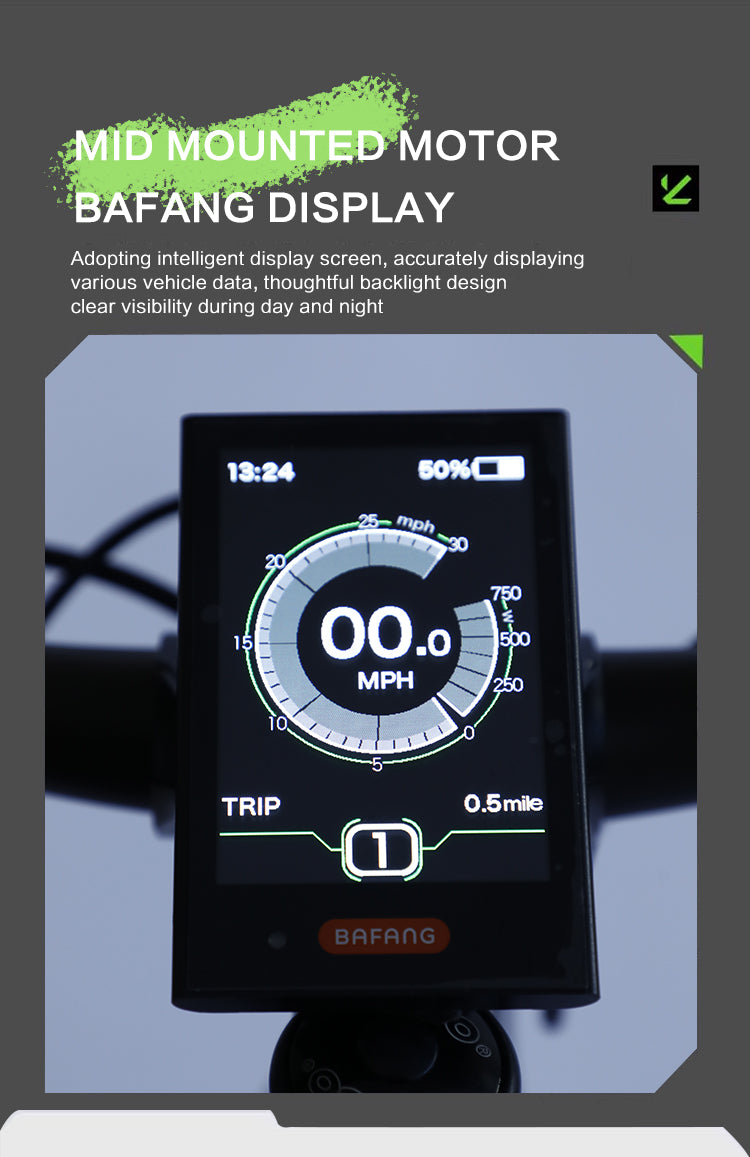 AKEZ Bafang Mid Motor E-Bike