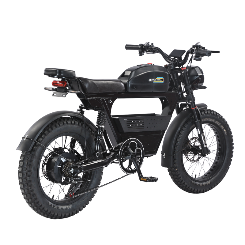 AKEZ-DITON 52V 1500W Fat Tire E-Bike | 20" Tires 30AH,Max Speed 34mph