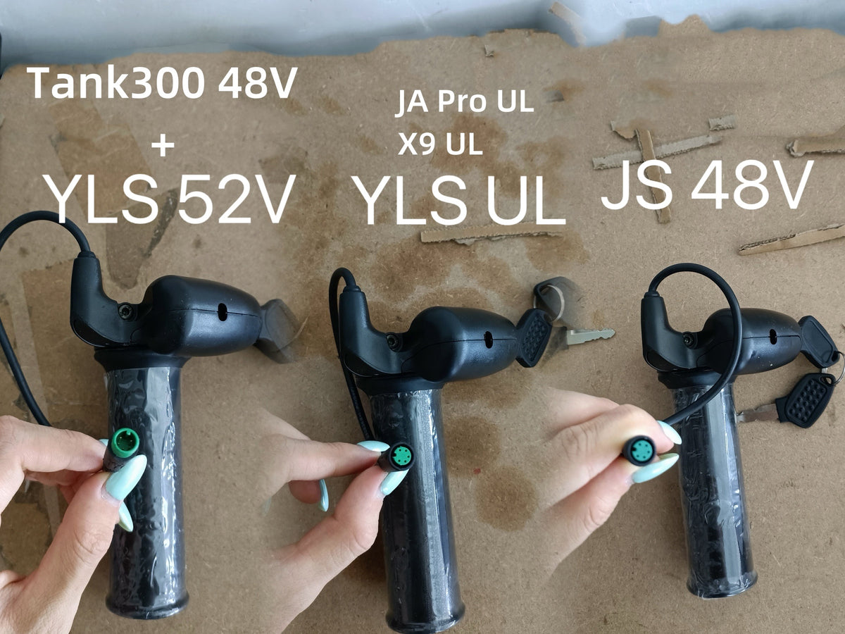 AKEZ / DITON E-Bike Throttle Replacement – Match Your Original Throttle