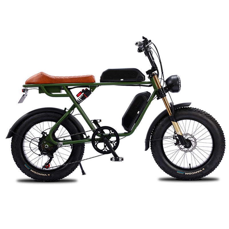 AKEZ S1 48V 750W Fat Tire E-Bike | 20" Tires, 45 KM/H Top Speed