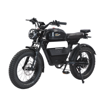 AKEZ-DITON 52V 1500W Fat Tire E-Bike | 20" Tires 30AH,Max Speed 34mph