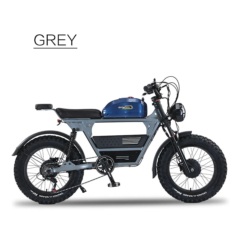AKEZ TANK 48V 1500W*2 Dual Motor Fat Tire E-Bike | 20" Tires 26AH