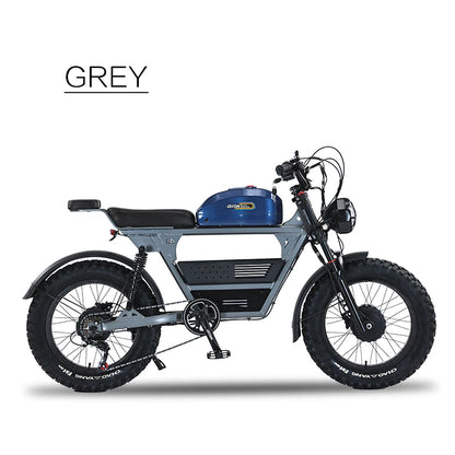 AKEZ TANK 48V 1500W*2 Dual Motor Fat Tire E-Bike | 20" Tires 26AH