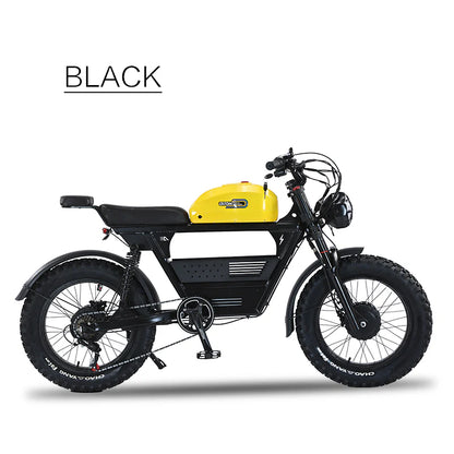 AKEZ TANK 48V 1500W*2 Dual Motor Fat Tire E-Bike | 20" Tires 26AH