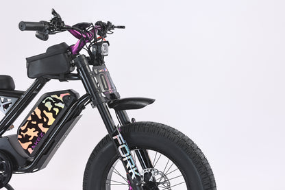 AKEZ Jaguar Pro 48V 1500W Electric Bike | 20" Fat Tires, 45 KM/H Top Speed