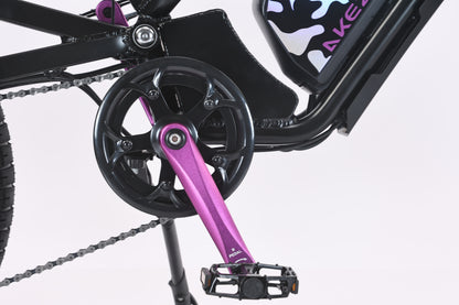 AKEZ Jaguar Pro 48V 1500W Electric Bike | 20" Fat Tires, 45 KM/H Top Speed