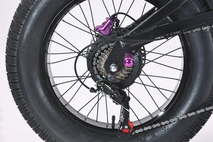AKEZ Jaguar Pro 48V 1500W Electric Bike | 20" Fat Tires, 45 KM/H Top Speed
