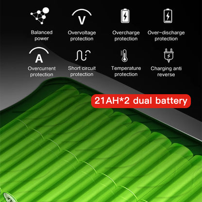 AKEZ Tri-Bike 48V 1000W Cargo Folding Electric Bike | 42Ah, 32 MPH