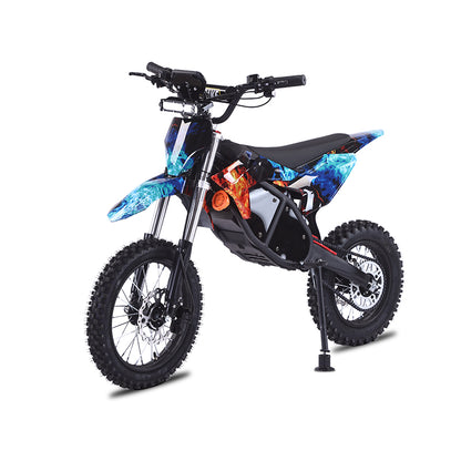AKEZ DK-150 Electric Dirt Bike 48V 1500W | 37MPH Off-Road E-Moto