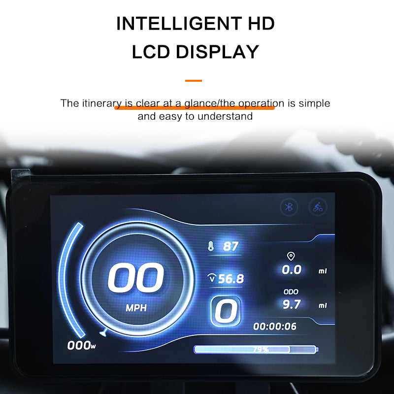 DITON EBIKES and AKEZ 52V JAGUAR/KINGKONG DMHC LCD Display