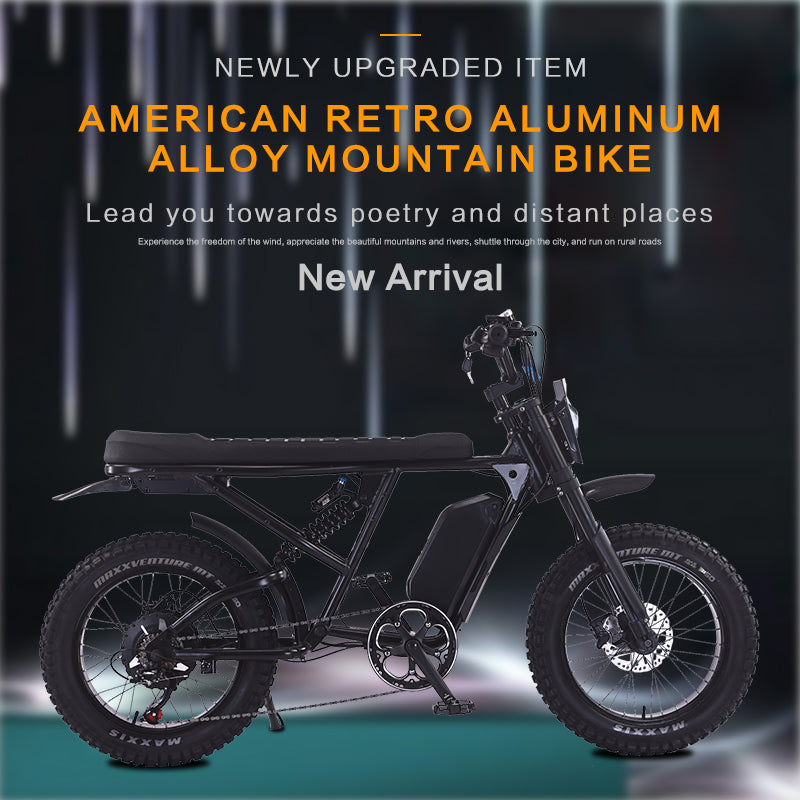 2027 AKEZ S2 RX Electric Bike | 48V 1500W Official Factory Direct