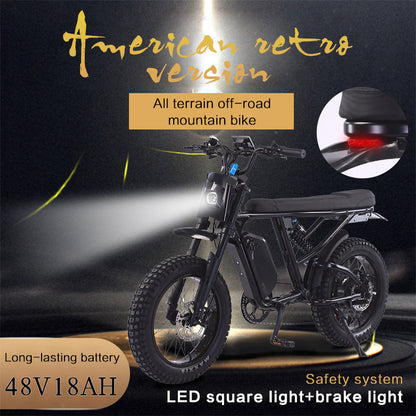 2027 AKEZ S2 RX Electric Bike | 48V 1500W Official Factory Direct