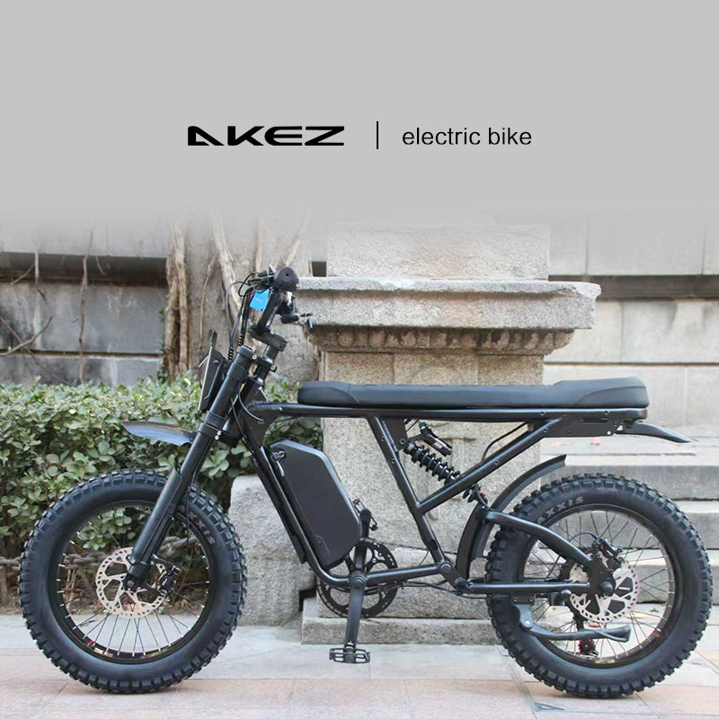 2027 AKEZ S2 RX Electric Bike | 48V 1500W Official Factory Direct