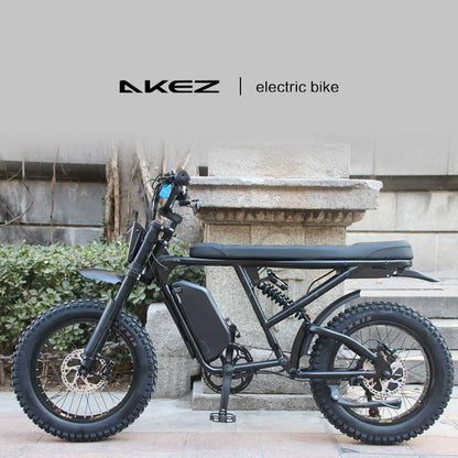 2027 AKEZ S2 RX Electric Bike | 48V 1500W Official Factory Direct