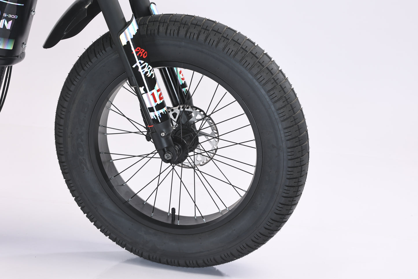 DITON S300-Factory Direct Fat Tire Electric Bike | 20" x 4.5", 44MPH High-Speed EBike