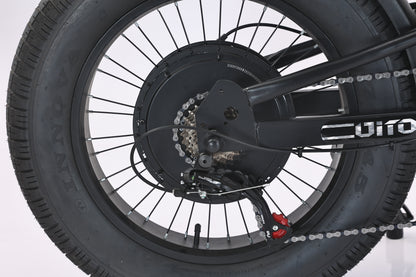 DITON S300-Factory Direct Fat Tire Electric Bike | 20" x 4.5", 44MPH High-Speed EBike