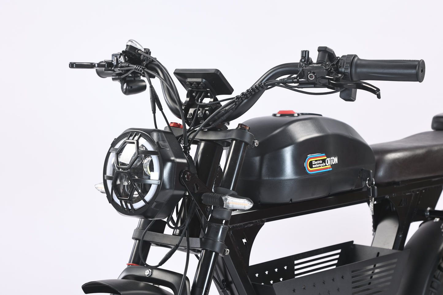 AKEZ-DITON 52V 1500W Fat Tire E-Bike | 20" Tires 30AH,Max Speed 34mph