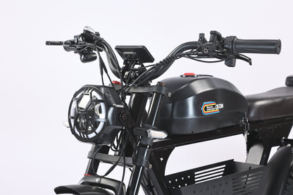 AKEZ-DITON 52V 1500W Fat Tire E-Bike | 20" Tires 30AH,Max Speed 34mph
