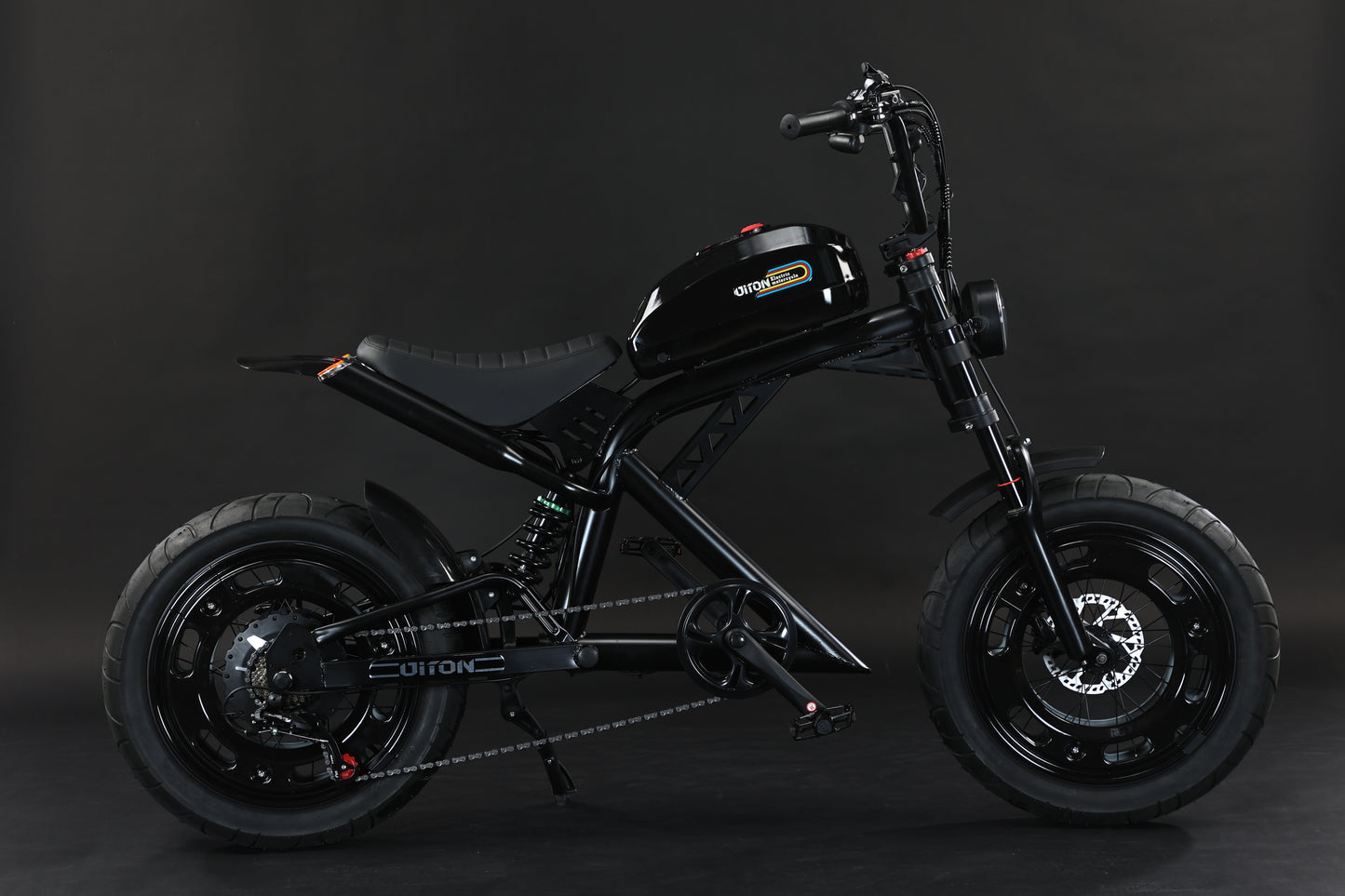 AKEZ-DITON Harley 52V 1500W Fat Tire Electric Bike | 20" Tires 30AH,Max Speed 34mph