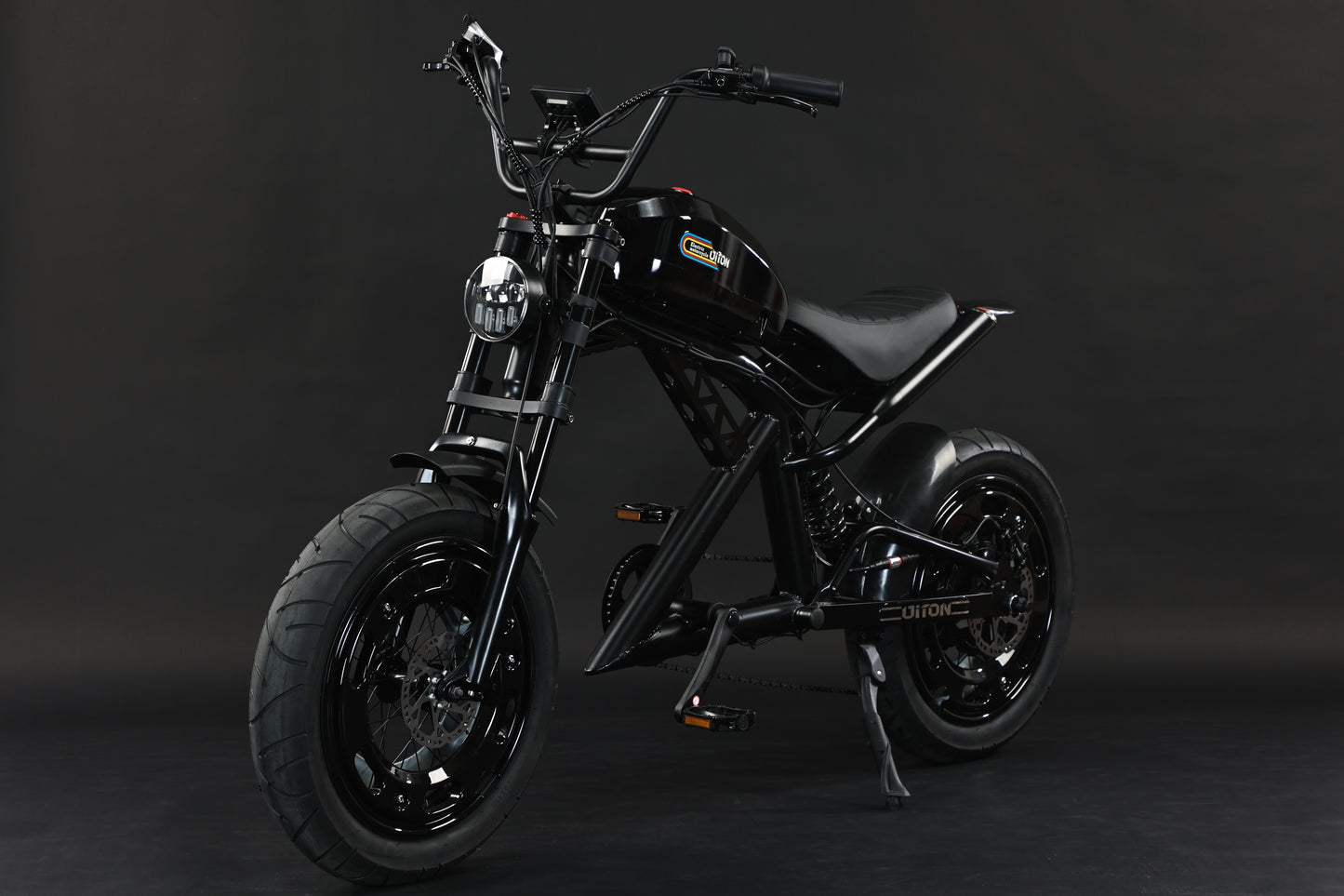 AKEZ-DITON Harley 52V 1500W Fat Tire Electric Bike | 20" Tires 30AH,Max Speed 34mph