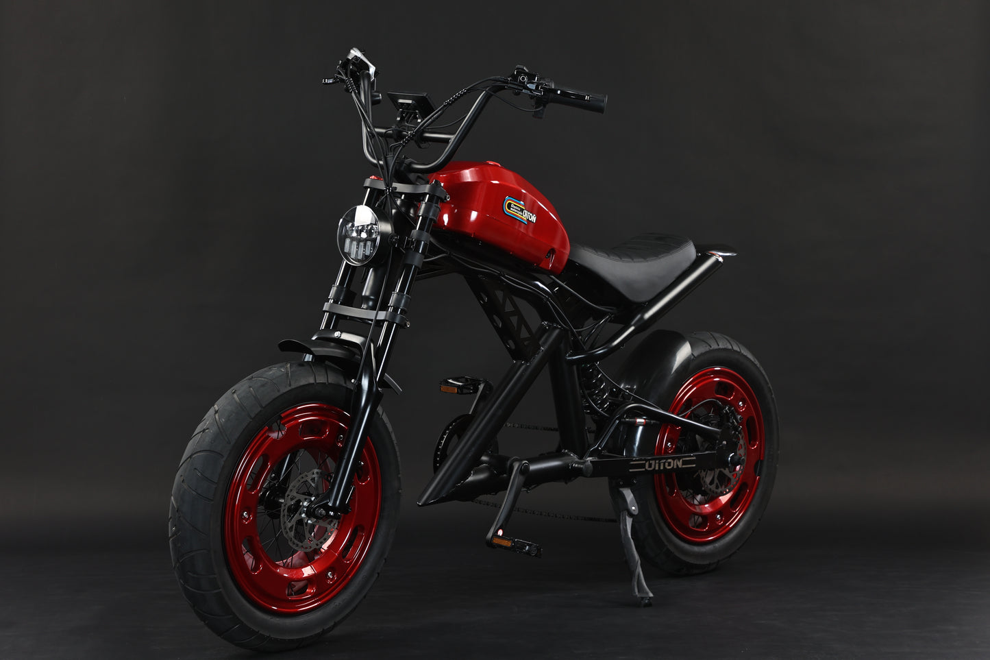 AKEZ-DITON Harley 52V 1500W Fat Tire Electric Bike | 20" Tires 30AH,Max Speed 34mph