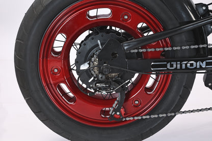 AKEZ-DITON Harley 52V 1500W Fat Tire Electric Bike | 20" Tires 30AH,Max Speed 34mph