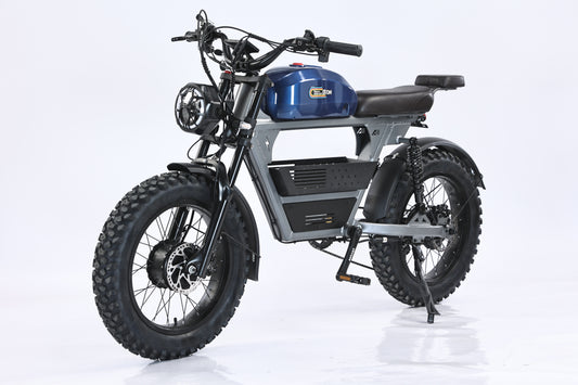 AKEZ DITON TANK 48V 1500W*2 Dual Motor Fat Tire E-Bike | 20" Tires 26AH