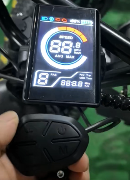 AKEZ S1 / S2 / ZX / Jaguar 48V / Kingkong 48V LCD Display