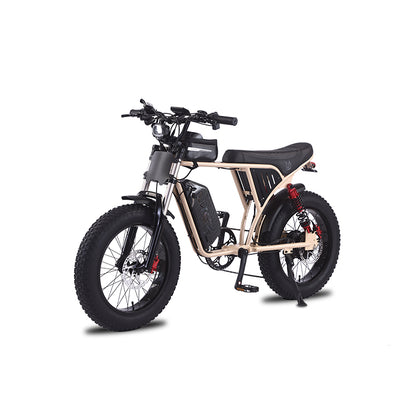 AKEZ X9-Factory Direct UL2849 1500W Electric Bike 48V 18.2Ah 28MPH Fat Tire E-Bike