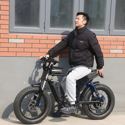 AKEZ X9-Factory Direct UL2849 1500W Electric Bike 48V 18.2Ah 28MPH Fat Tire E-Bike
