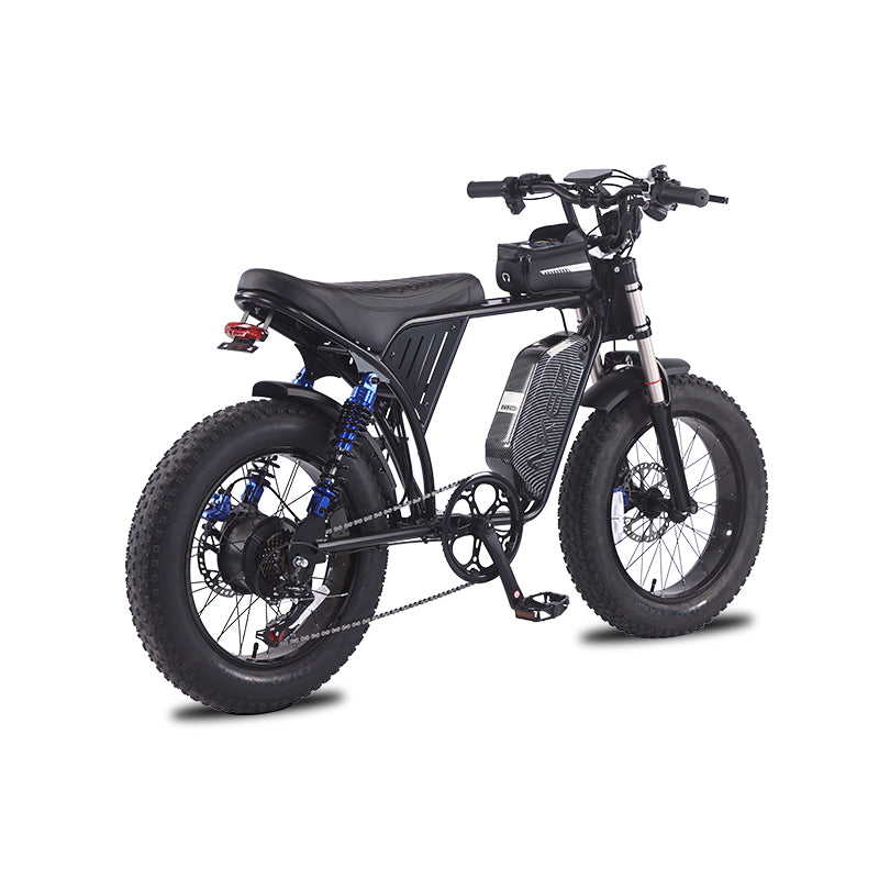 AKEZ X9-Factory Direct UL2849 1500W Electric Bike 48V 18.2Ah 28MPH Fat Tire E-Bike
